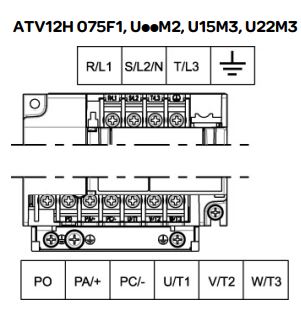 ATV12H 075F1, UppM2, U15M3, U22M